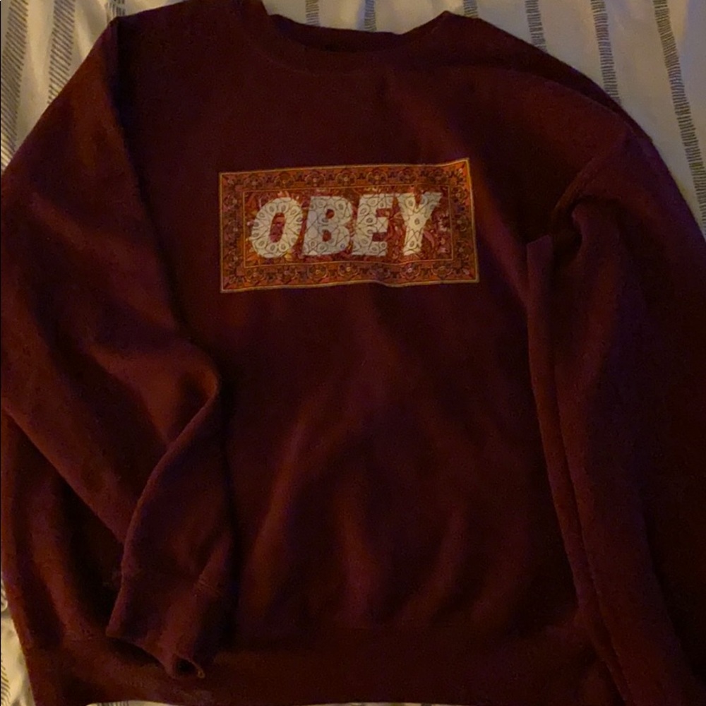 Obey Crewneck hoodie